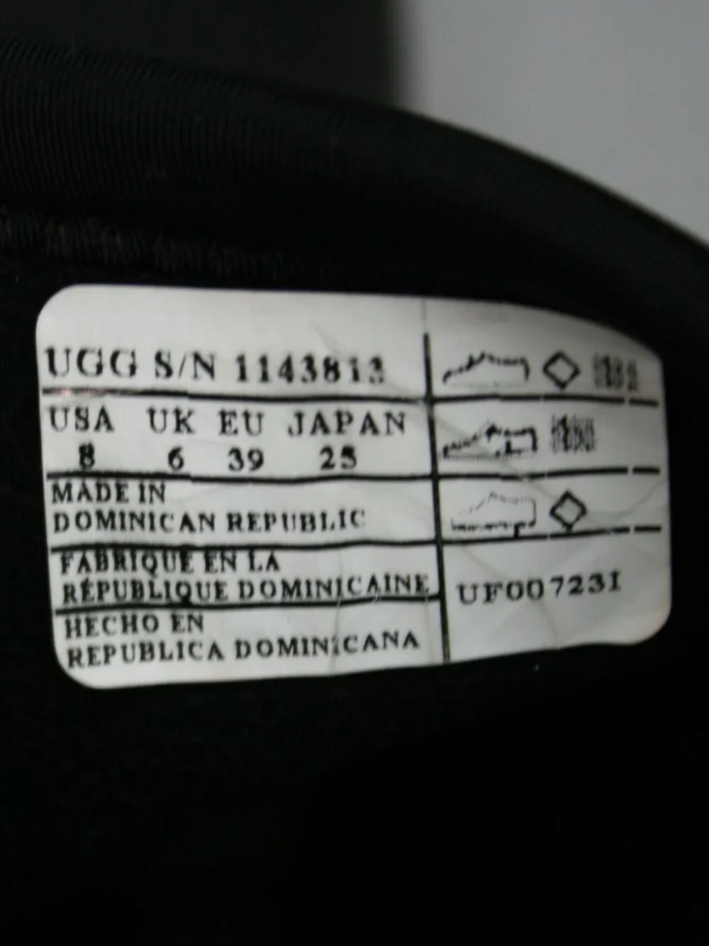 UGG Ladies 8 Droplet Mid Waterproof Rubber Neoprene Collar Rain Boots - 1143813